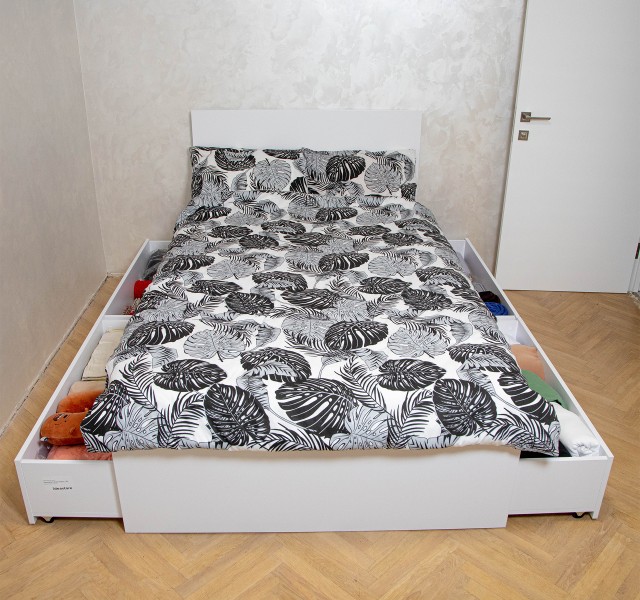 Односпальная кровать Смарт Нест 1 XL с 4 ящиками