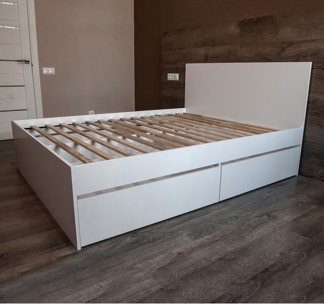 Двоспальне ліжко Смарт Нест 1 XL з 4 шухлядами