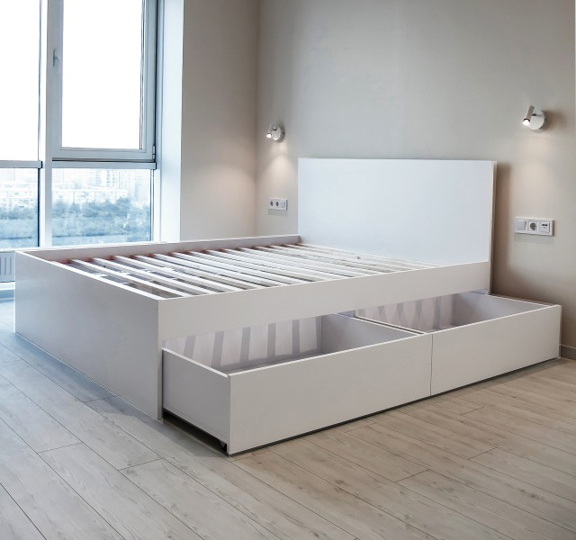 Двоспальне ліжко Смарт Нест 1 XL 4 шухляди В НАЯВНОСТІ