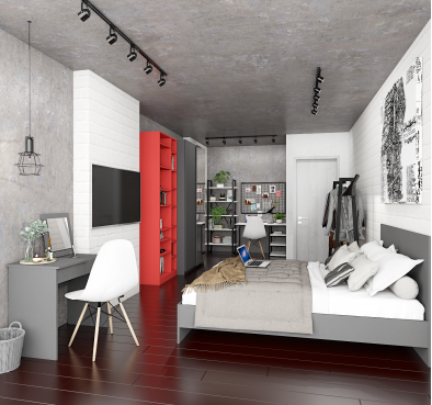 Спальня-домашній офіс Ідея #1