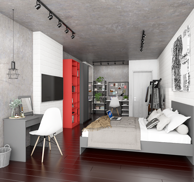 Спальня-домашній офіс Ідея #1