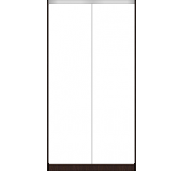 Корпус шафи для розсувних дверей (розмір XS)