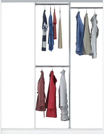 Корпус шафи для розсувних дверей (розмір M)