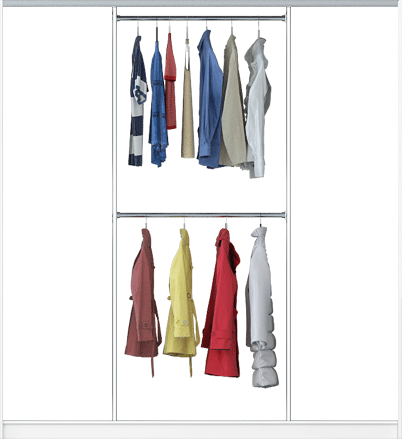 Корпус шафи для розсувних дверей (2100)